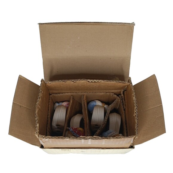 Cherished Teddies Napkin Rings 1996 Priscilla Hillman Winter Holiday Decorations - Picture 10 of 12